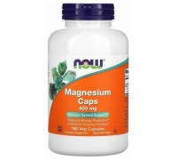 Mineral Magnesium Caps 400mg 180 caps Now