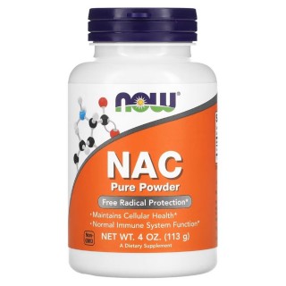 NAC N Acetyl L Cysteine 600mg 113 g Now