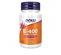 Natural Vitamin E 400 50 softgels Now