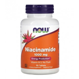 Niacinamide 1000mg 90 tabs Now