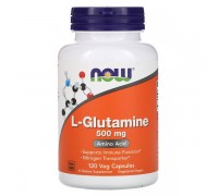 L Glutamine 500mg 120 caps Now