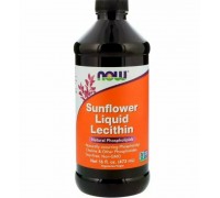 Sunflower Liquid Lecithin 473 ml Now