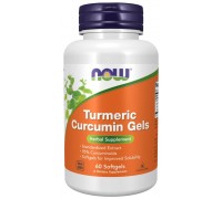 Turmeric Curcumin Gels 60 caps Now