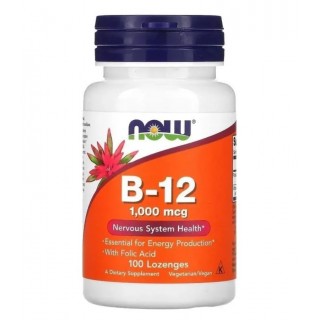 Vitamin B 12 1000mcg 100 lozs Now