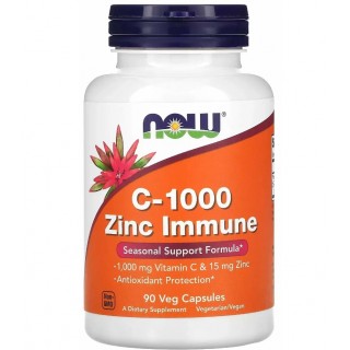 Vitamin C 1000 Mineral Zinc Immune 90 caps Now