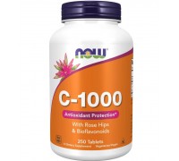 Vitamin C 1000mg with Rose Hips and Bioflavonoids 250 tabs