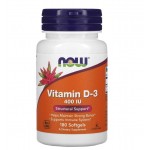 Vitamin D3 400 IU 180 caps Now