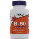 Vitamin B-50 mg Complex 100 caps Now
