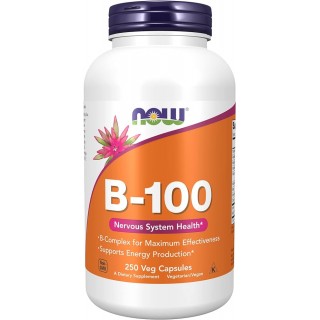 Vitamin B 100 Complex 250 caps Now