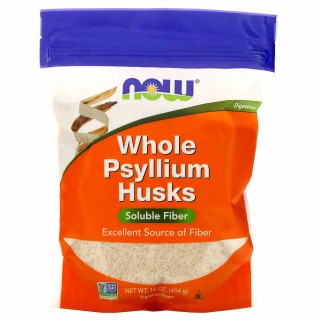 Whole Psyllium Husks Powder 454 gr bag