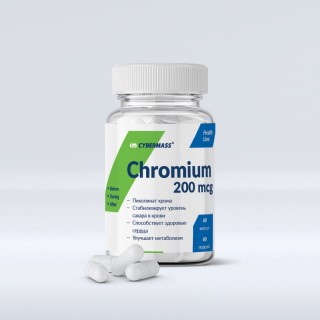 Chromium Picolinate 200 mcg 60 caps CYB