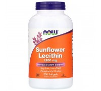 Sunflower Lecithin 1200mg 200 caps Now
