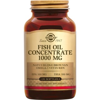 Omega 3 Fish Oil Concentrate 1000mg 120 caps Solg