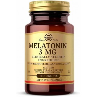 Solgar Melatonin 3 mg 60 tabs
