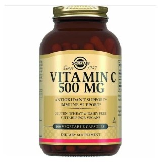 Vitamin C 500mg 100 caps Solg