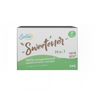 100 Заменитель Сахара Sweetener 240 гр