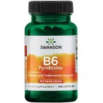 Swanson Vitamin B6 100mg Pyridoxine 100 caps...