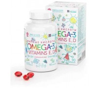 Omega 3 Vitamins E D Kids 90 caps